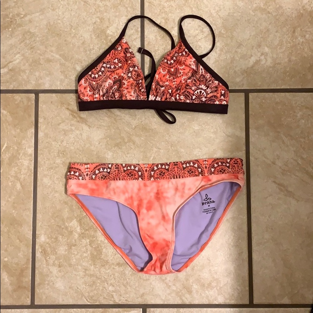 Prana pink bikini